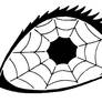 Spiderweb Eye Tattoo