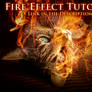 Photoshop Tutorial: Fire Effect with Smoke Brushes