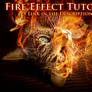 Photoshop Tutorial: Fire Effect with Smoke Brushes