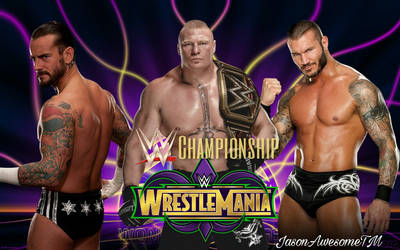 WWE Championship Triple Threat - W34 Dream Match