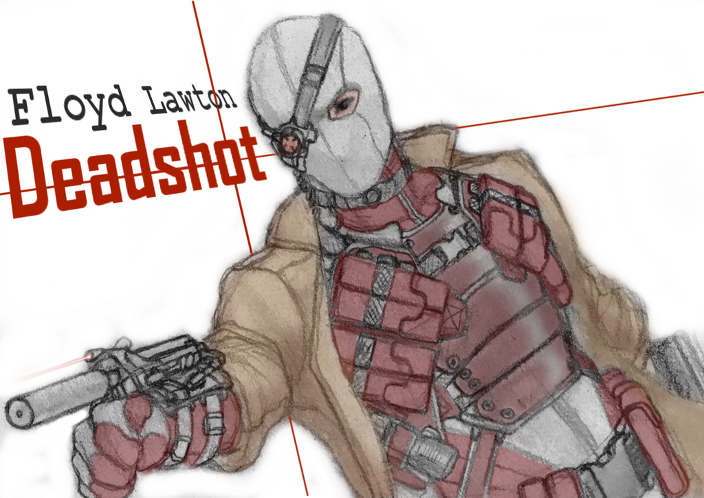 Deadshot sketch by Vennicerunnos on DeviantArt