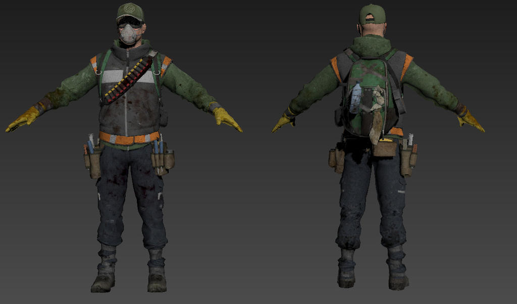 Cleaner Div The Division Cleaner - Mechanic by SackSonFiVE on DeviantArt