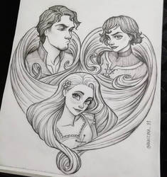 Tangled sketch