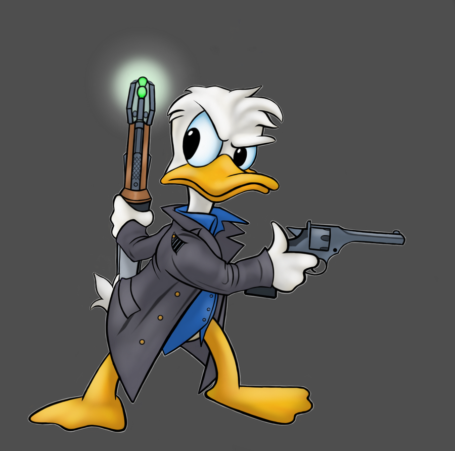 Captain Quackers Captain Quack Harkness by virgiliArt on DeviantArt