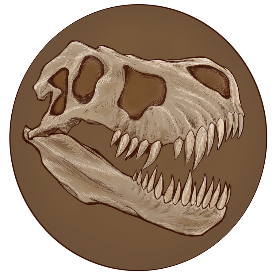 Tyrannosaur Skull