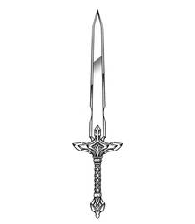 Sword Concept Lineart