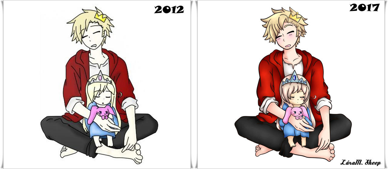 Comparative Drawing 2012 -2017 by LaraMSheep on DeviantArt