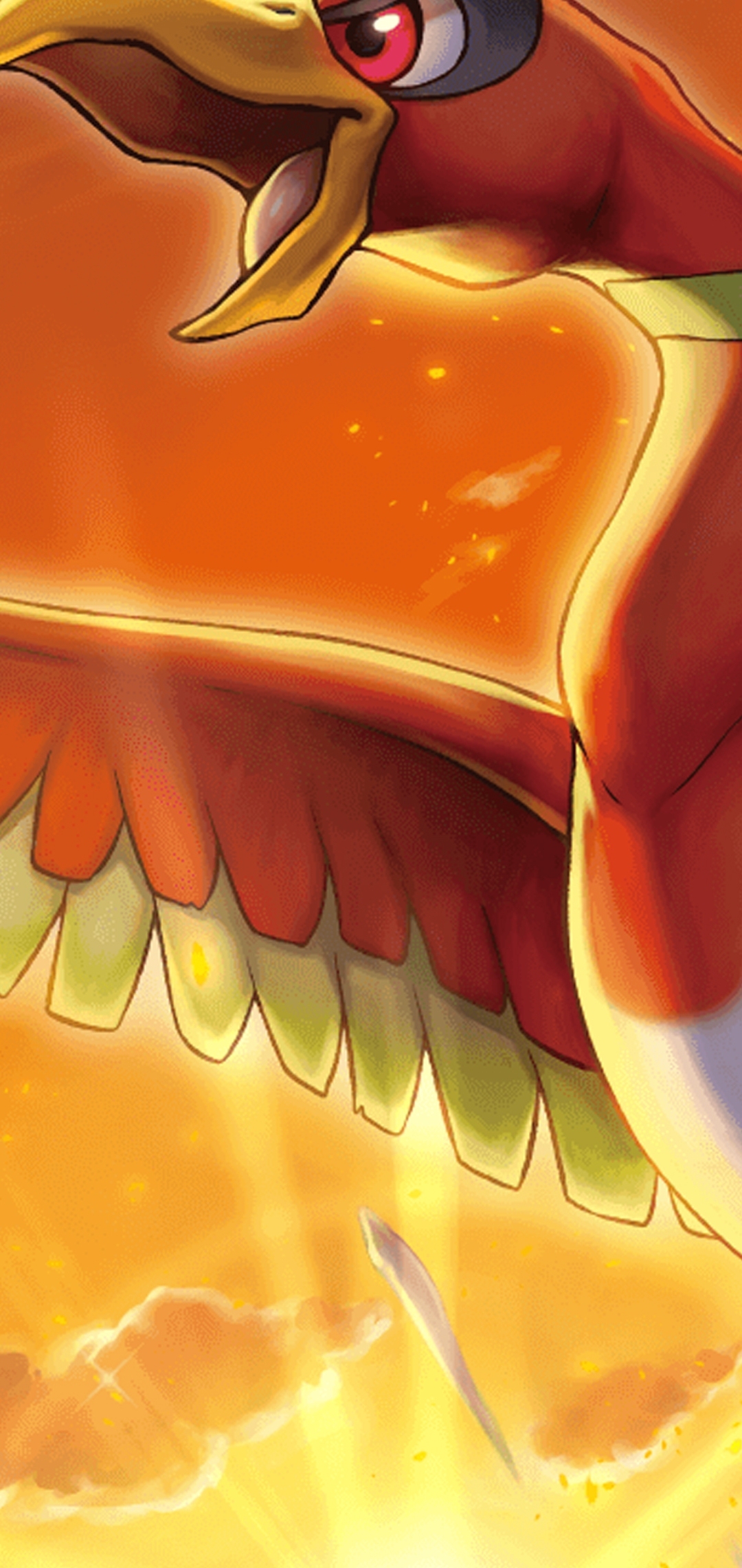 Ho-Oh Note 10 hole punch wallpaper by effuuuuuuuu on DeviantArt