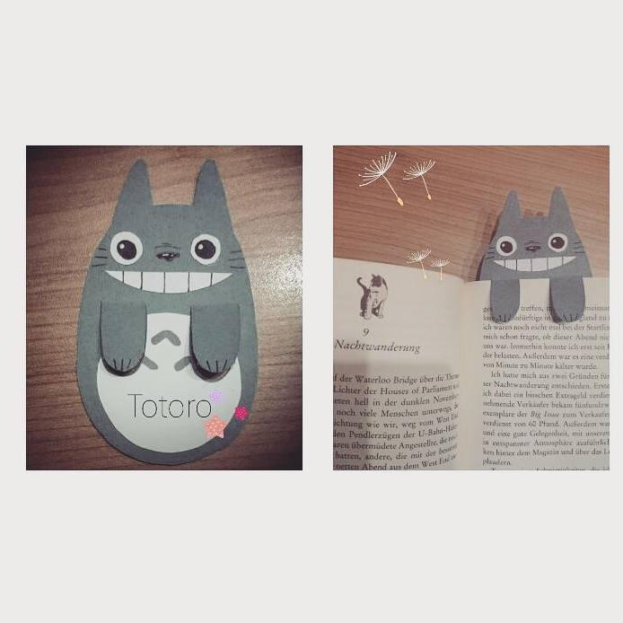 Totoro_Bookmark by despairKiki on DeviantArt