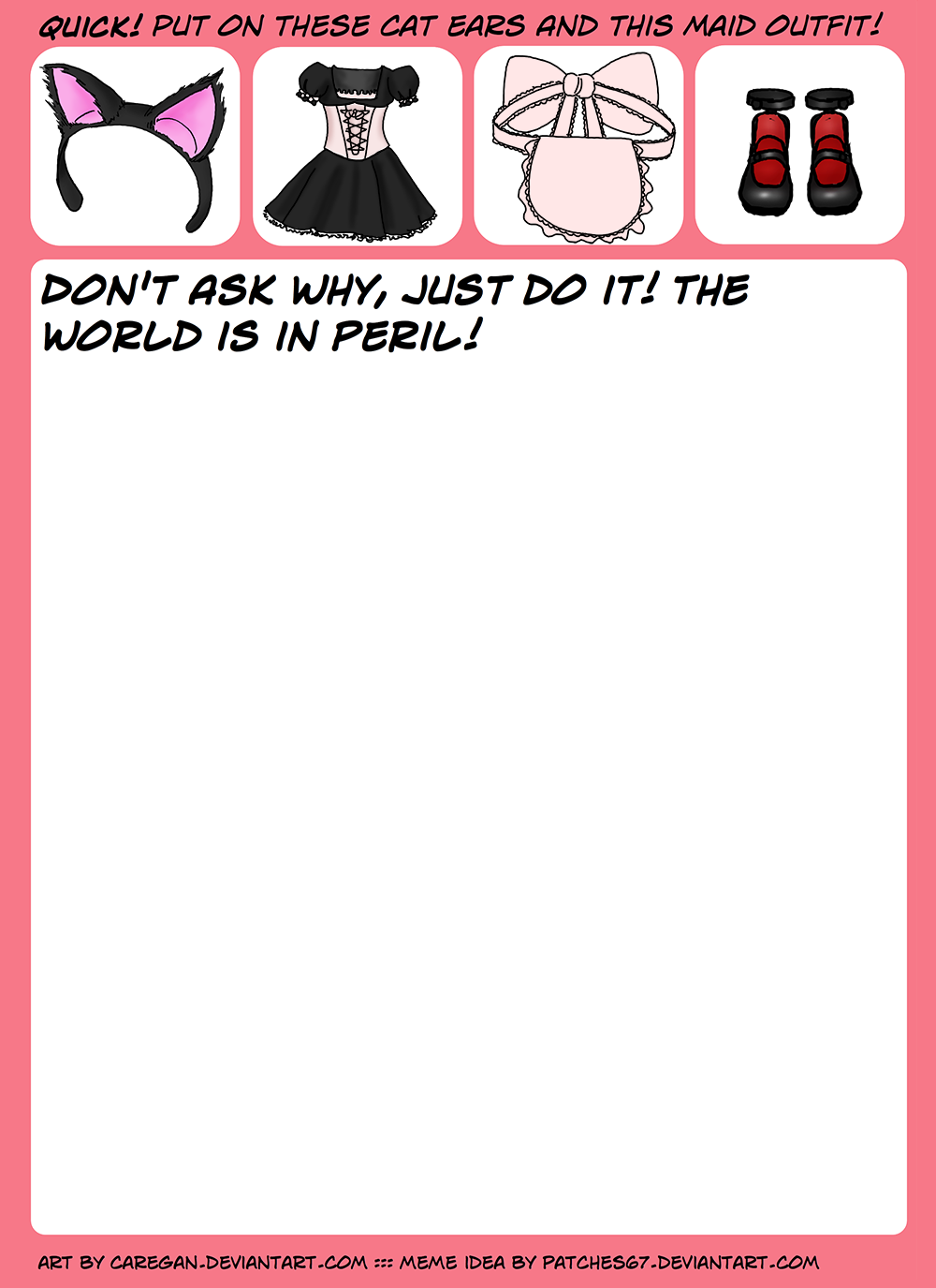 World In Peril meme - Vanilla version