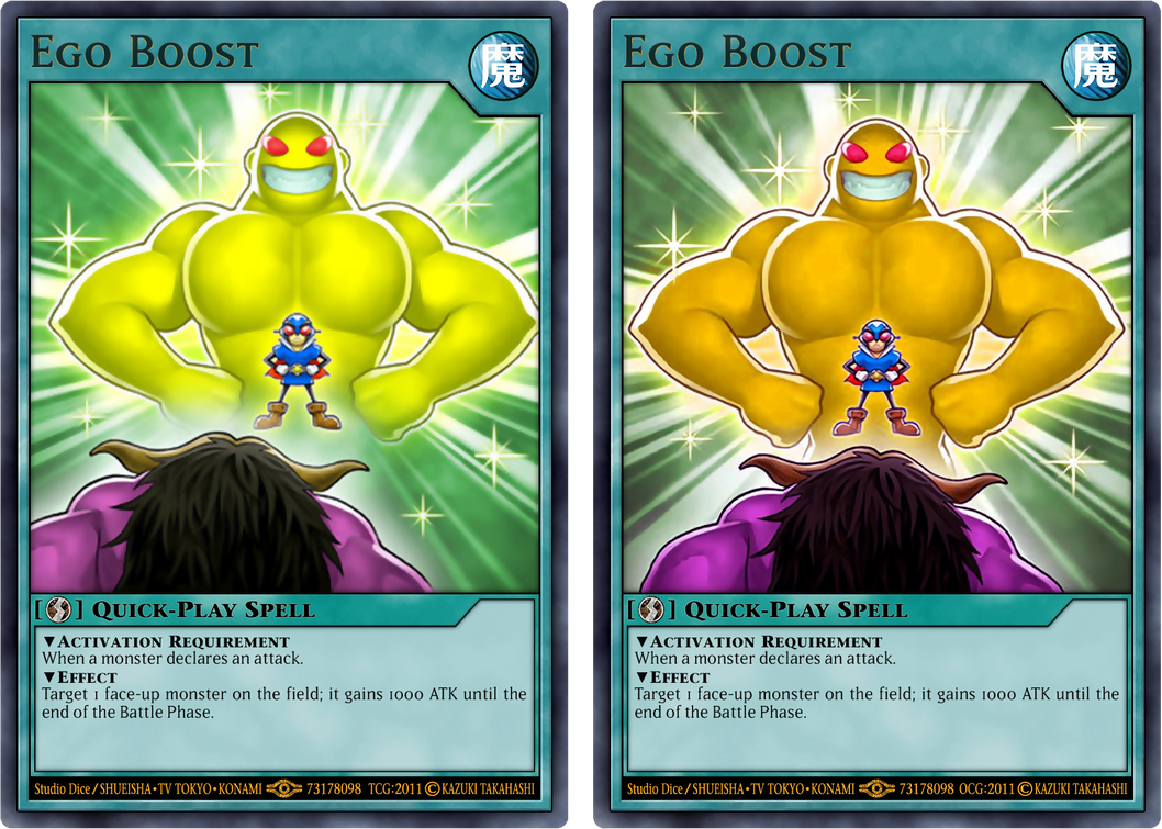 Ego Boost [TCG/OCG] by Kendri0806 on DeviantArt