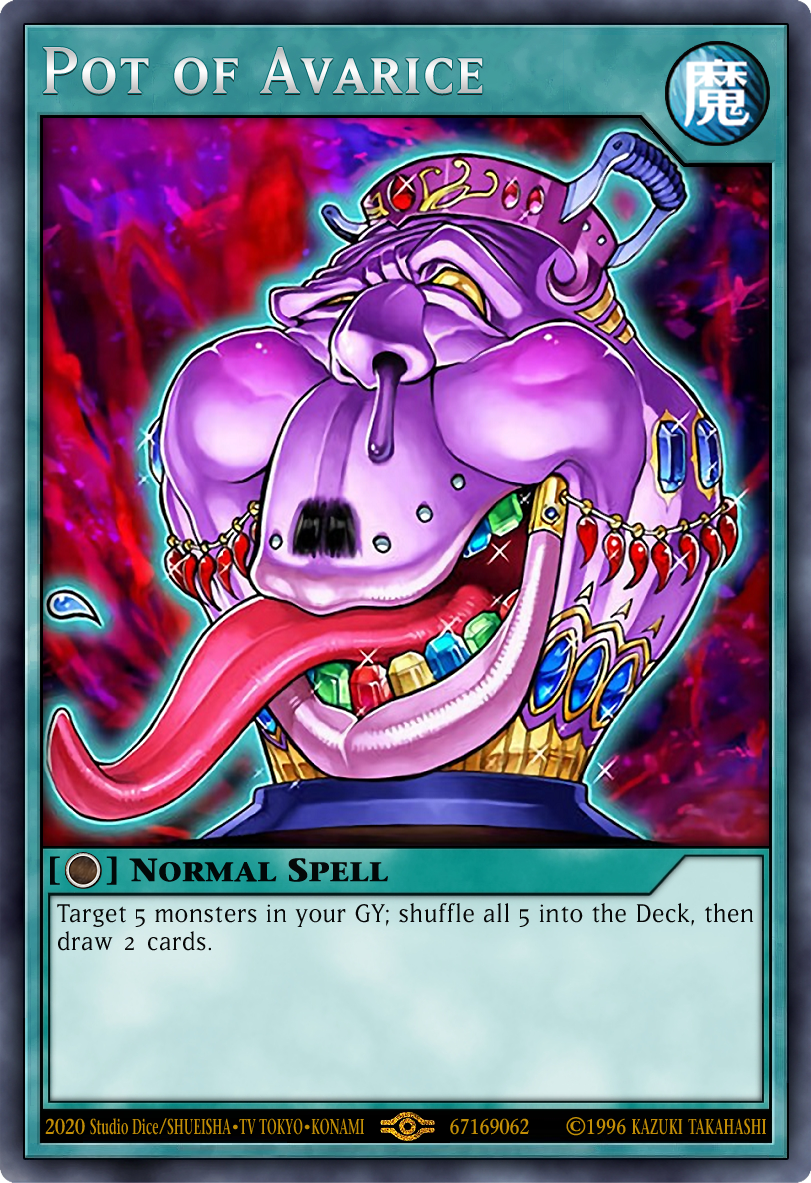 Pot of Avarice by Kendri0806 on DeviantArt