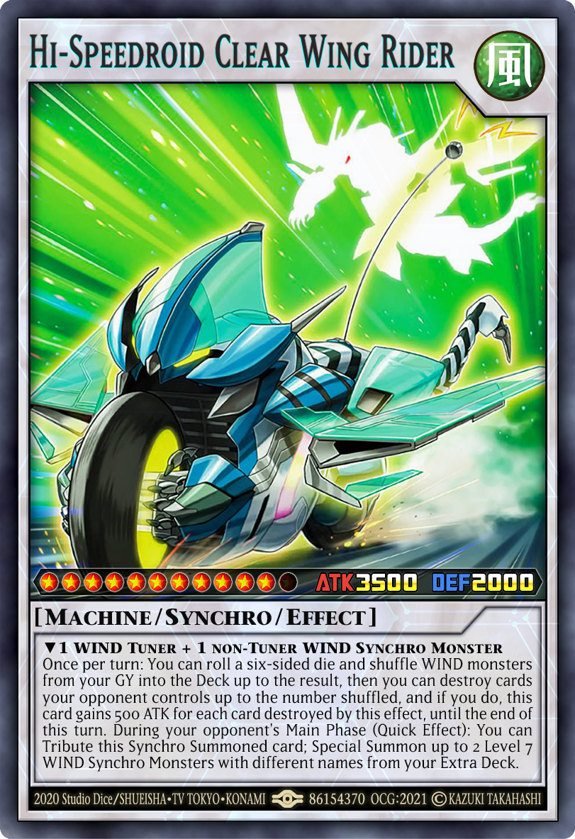 Hi-Speedroid Clear Wing Rider by Kendri0806 on DeviantArt