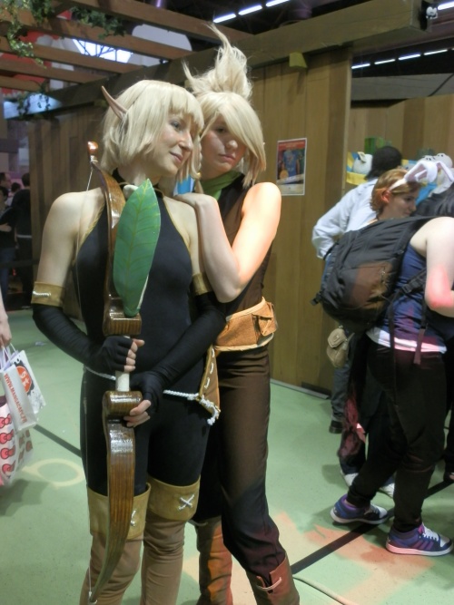 Evangelyne and Cleophee Cosplay Wakfu