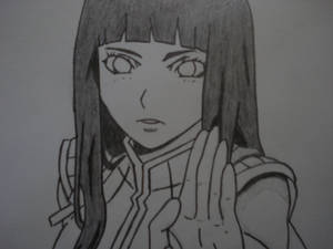 Hyuga Hinata Drawing from the Last Movie