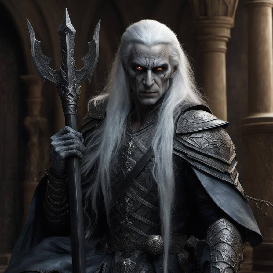Nezznar Nezznar / Black Spider - Drow Elf Wizard by thebatfreak777 on DeviantArt