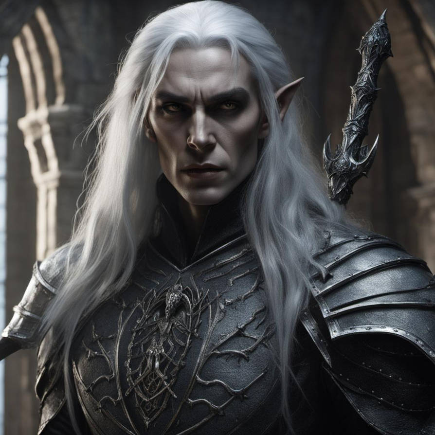 Nezznar Nezznar / Black Spider - Dark Elf Wizard by thebatfreak777 on DeviantArt