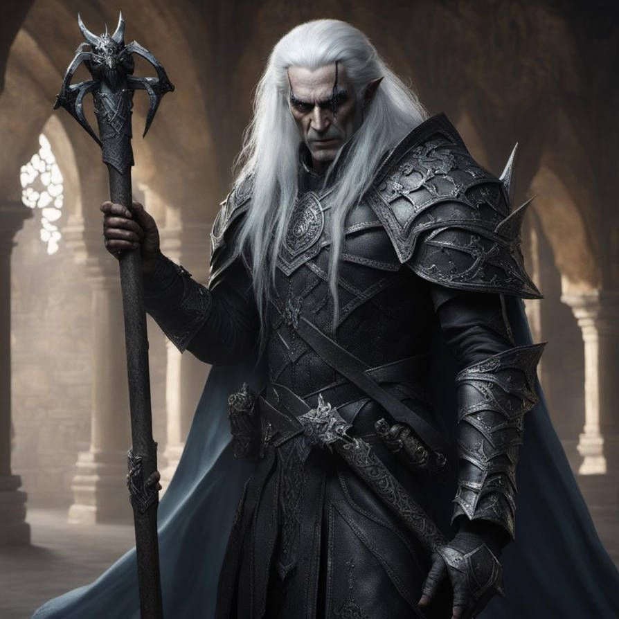 Nezznar Nezznar / Black Spider - Drow Elf Wizard by thebatfreak777 on DeviantArt