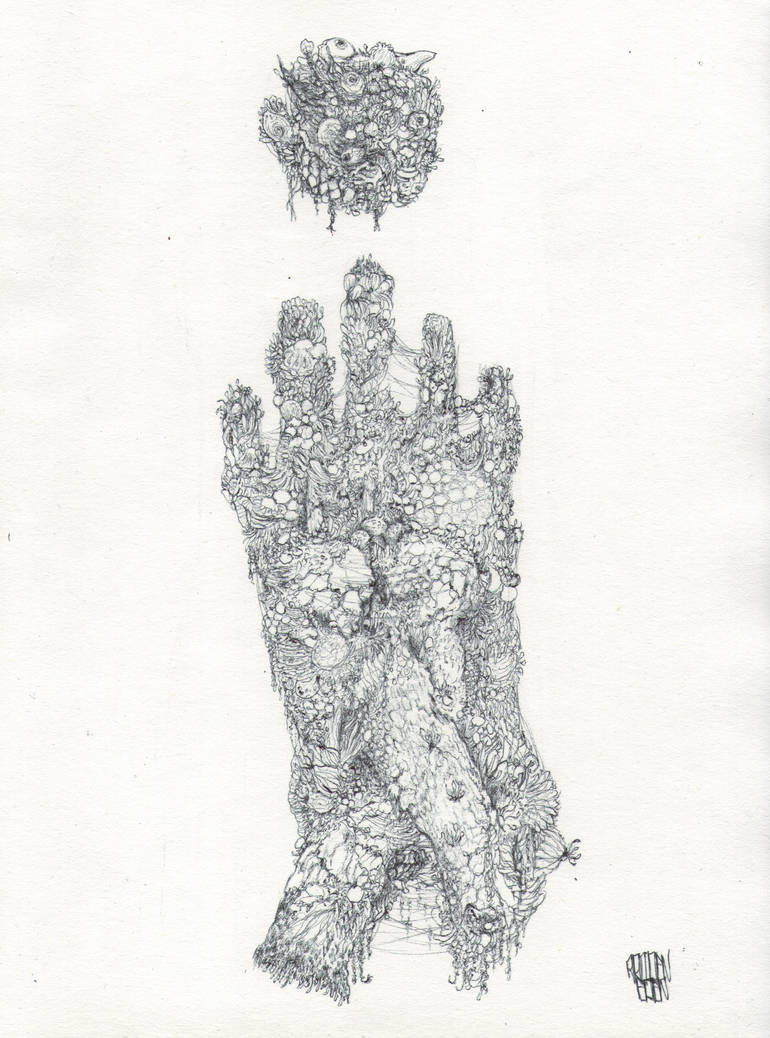 Realistic Rotten Hand Berserk : Rotten Hand - Traditional by RaidenEden on DeviantArt