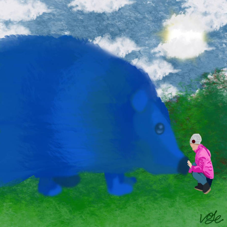 Blue Riddon Roid Hog The Blue Hog #6 by Voydager on DeviantArt
