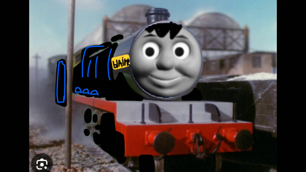Blake The Engine Blaine The Black Engine by elliotjames01 on DeviantArt