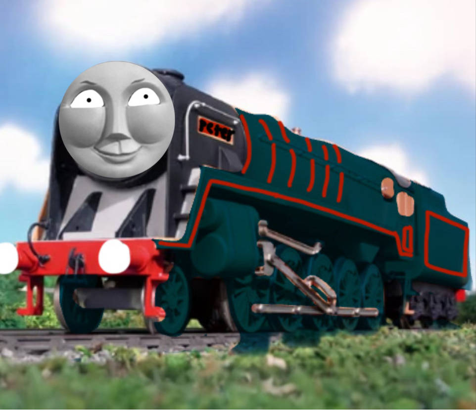 The Dark Green Engine Rws Peter The Dark Green Engine by elliotjames01 on DeviantArt