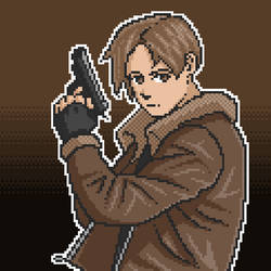 Leon Kennedy - Pixel Art