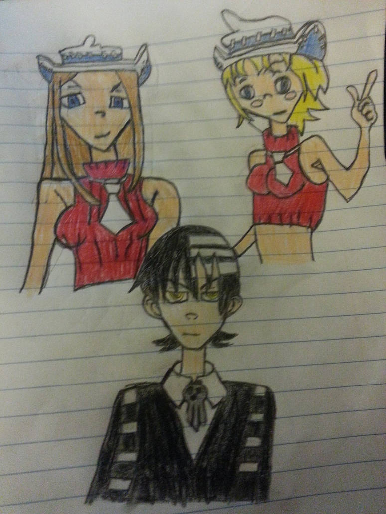 Soul Eater Part 3 Death The Kid Liz And Patty By SuperKryptonGirl On soul-eater-part-3-death-the-kid-liz-and-patty-by-superkryptongirl-on