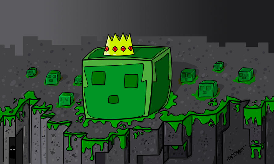 Slime King Minecraft Fan Art By Martbarten On Deviantart Slime King Minecraft Fan Art By Martbarten On Deviantart