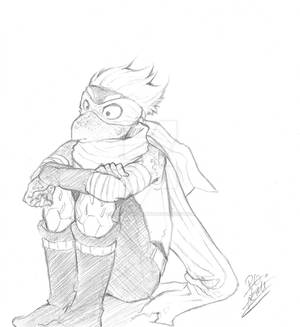 BNHA Sketch - Still waiting for his moment...