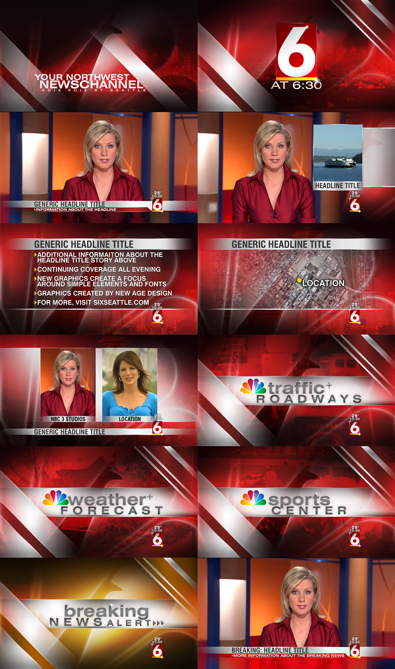 KCIX : NBC Local News Mockup