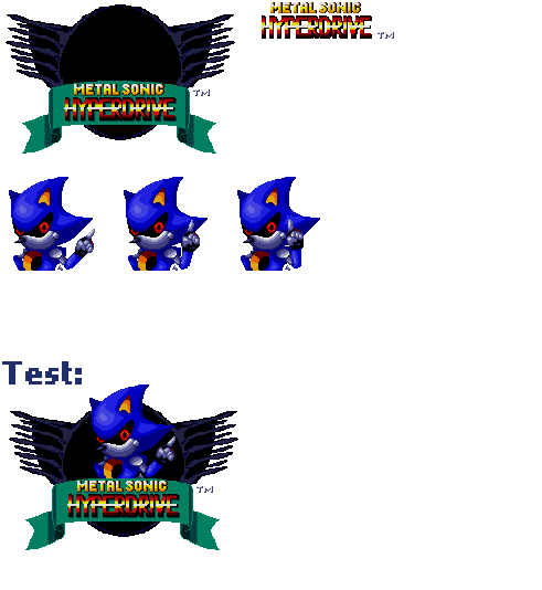 Metal Sonic sprites 1 by LinkdaHedgie on DeviantArt