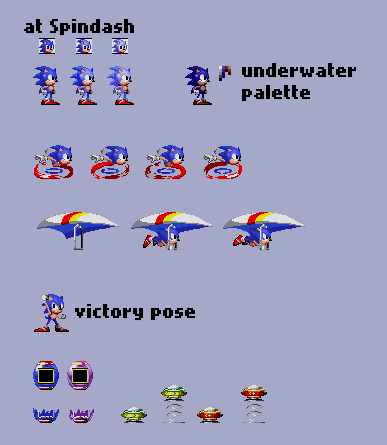 Metal Sonic Rebooted - Metal Sonic sprite sheet by LoraTWolf46 on DeviantArt