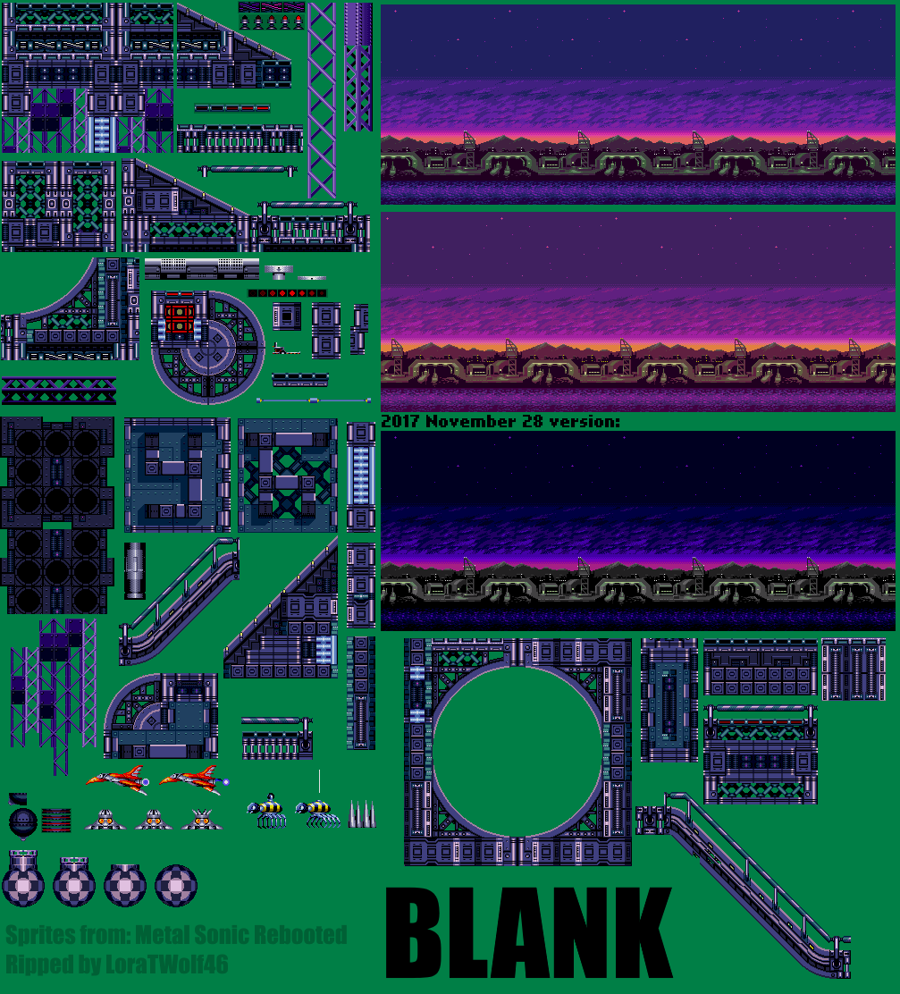 Whacker boss (Metal Sonic Rebooted) sprite sheet by LoraTWolf46 on  DeviantArt