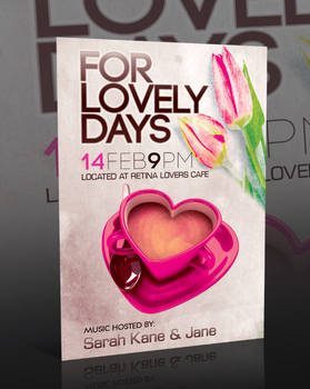 Valentines Day Flyer -PSD-