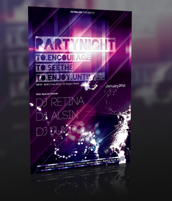 Party Flyer -PSD-