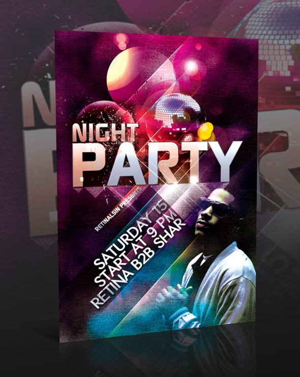 Party Flyer -PSD-