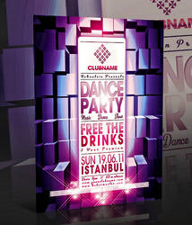 PSD DANCE PARTY FLYER