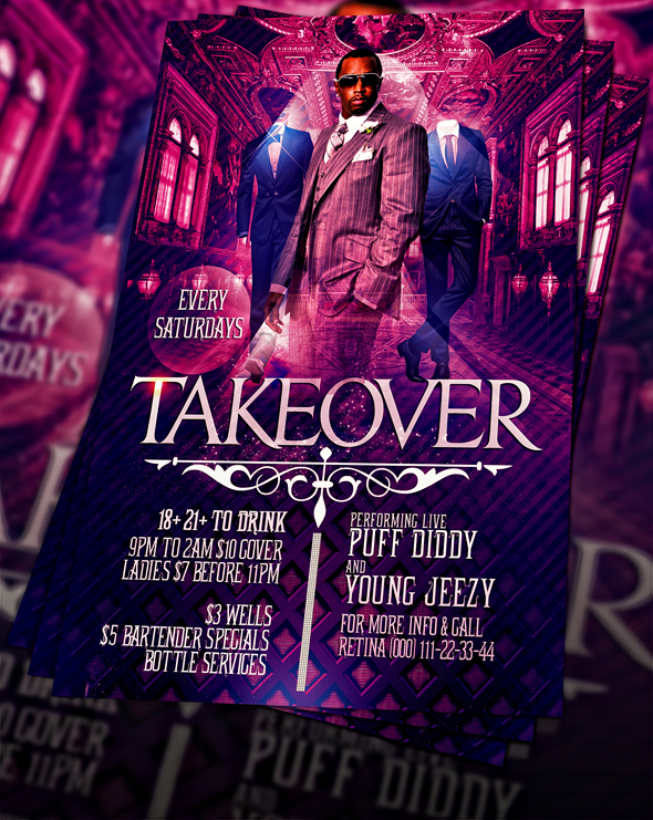 PSD Takeover Flyer