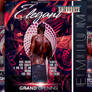 PSD Elegant Saturdays Flyer