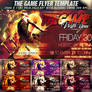 PSD The Game Flyer