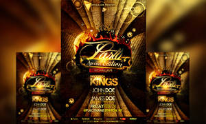 PSD Amazing Party Flyer Template