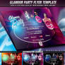 PSD Glamour Party Flyer Template