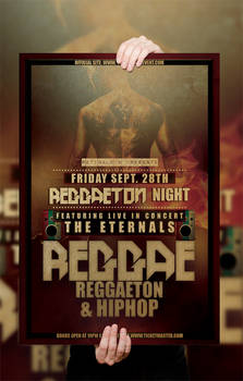 PSD Reggae Poster / Flyer Template