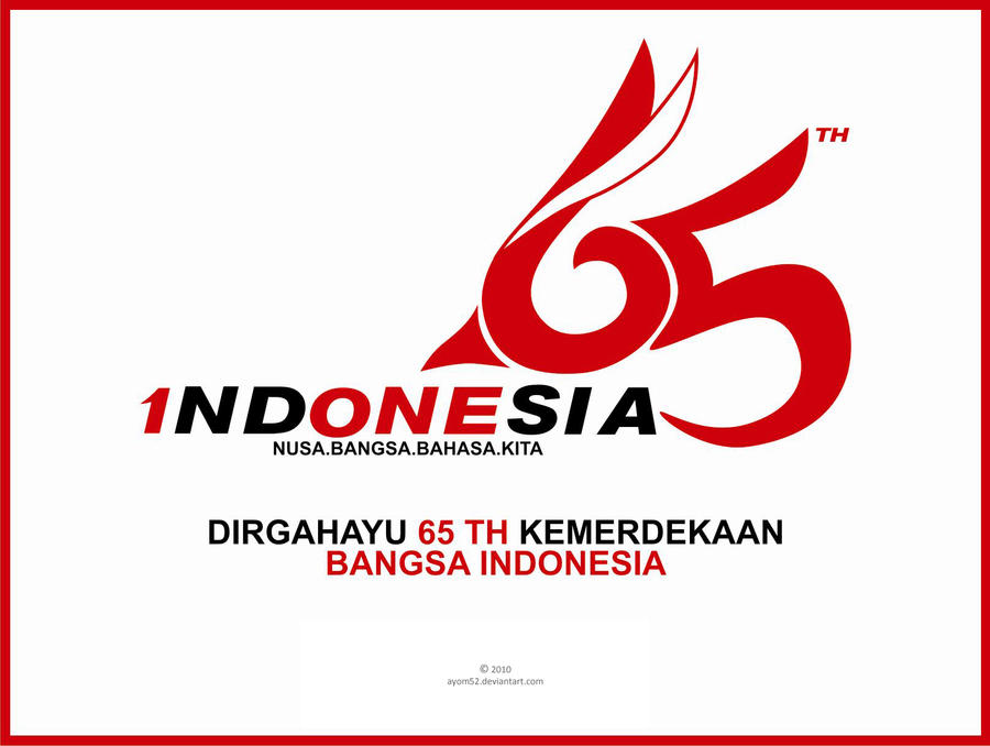Logo 65th Bangsa Indonesia By Ayom52 On Deviantart Logo 65th Bangsa Indonesia By Ayom52 On Deviantart