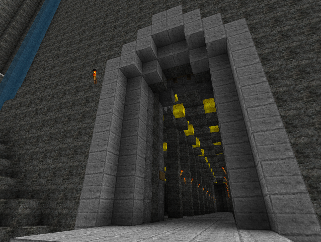 Khazad-dum stairs  Minecraft Middle Earth