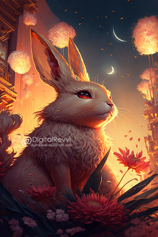 Year Of The Rabbit 3 by DigitalRevvi on DeviantArt