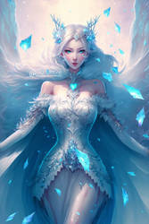 Ice Queen - Anime Style