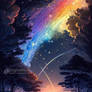 Rainbow Star Shower