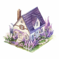 Tiny Purple Home